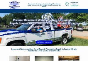 Midwest Basement Tech - Midwest Basement Tech,  Inc. Is a fully insured specialist in waterproofing and foundation repairs.