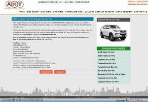 Delhi to Jaipur Tour By Toyota Fortuner Car - Toyota Fortuner car hire from New Delhi to Jaipur Tour at affordable price with Ant Travels.