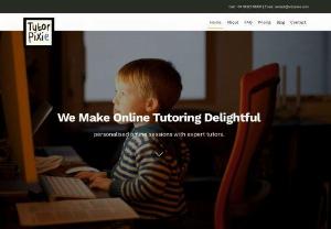 Tutor Pixie - Tutor Pixie is a personalised online tutoring service dedicated to school grade learning.