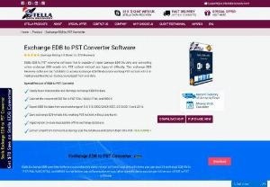 Exchange EDB Recovery software - Use Stella exchange EDB recovery software which is easy quality for remove exchange EDB file errors after that you can able to save exchange EDB file data into working MS outlook PST file data with some other format as: - EML/MSG/EMLX and HTML.