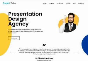 Presentation Design Agency - Graphi Tales - Get visually stunning Presentations,  GIF,  Animation Videos,  Infographics,  Brochures,  Social Media Graphics and more,  designed by our experts at Graphi Tales.