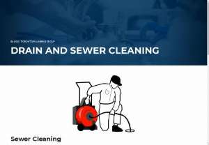 Drain and Sewer Cleaning Toronto - At Toronto Plumbing Group,  we provide sewer drain pipe cleaning,  relining,  repair and maintenance services with all the latest technologies. Get a free quote today.