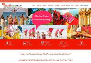 Wedding planners in Bangalore - Myshaadiwale is an Award Winning best Wedding Planners in Bangalore,  India. Our wedding organizers,  outline,  arrange and deal with your fantasy wedding in a basic and composed way. Our wedding planners will work with you every step of the way to make your wedding special.
