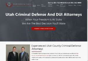 Utah County Criminal Defense Attorneys - Pawelek & Gale Attorneys at Law - At Pawelek & Gale Attorneys at law,  our experienced and respected criminal defense attorneys will fight to protect your constitutional rights. Dennis Pawelek & Richard Gale have over 30 years of combined trial defense experience in Utah. We are confident that our experience and dedication to our clients will result in an excellent courtroom outcome.
