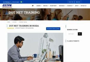 Dot Net Training in Noida - Join the best Dot Net Training course in Noida for enhancing a good skill and after that switching to a reputed company. All CS/IT fresh students and professionals can join this placement oriented training program of Dot Net Training in Noida.