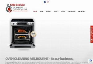 Oven Cleaning Services,  Oven Cleaners Melbourne - Domestic Oven Detailers offers professional oven cleaning services in Melbourne. Our oven cleaners in Melbourne,  Geelong & surrounding suburbs use premium 8 step oven cleaning process to ensure that your oven is cleaned back to its original glow. Call 1300 640 663.