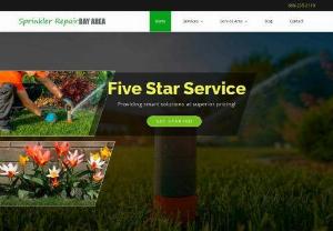 Sprinkler Repair Bay Area - Fast & dependable lawn sprinkler repair services throughout the San Francisco Bay Area. We also offer full system installation,  drainage work,  zone additions and system upgrades,  and so much more.