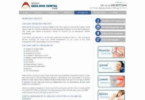 Emergency Dentist Service Geelong | Emergency Dental Treatment - Do you need a emergency dentist in Geelong? Emergency dentist Geelong takes the best effort to sees all the dental emergencies on the same day.