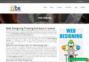 Web Design Training Institute in Indore - Are you searching for Website Design Training Institute in Indore? Then you should come to IICE,  we are expertise in providing web designing courses in Indore. With our web designing classes and internship,  you will be able to get placed in Top IT companies. To know more about course please visit our website or call us at (+91)9111333444 (+91)9111112018.