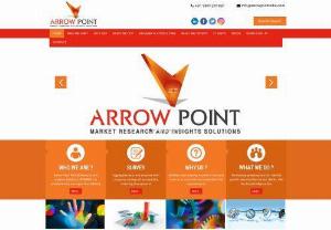 Market Research Company in India - Arrow Point is a best Market Research Company in Chennai,  India that offers business intelligence,  market intelligence,  analytics,  field work,  data collection.
