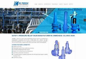 Pressure Safety Valve Manufacturers|Pressure Safety Valve Manufacturers in Ahmedabad-K-Tech Fluid Co - K-Tech Fluid Controls is Pressure Safety Valve Manufacturers & in Ahmedabad we supply in all over India with satisfied customer