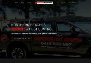 Eradicator Pest Services based in Dee Why 2099. - 25 years experience in pest control on Sydney's Northern Beaches & North Shore.