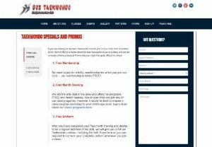 Taekwondo Specials and Promos | DOS Taekwondo Sydney - DOS TAEKWONDO offers Taekwondo Specials And Promos that could be very convenient. Visit us online today and be updated with our Taekwondo Newsletter!