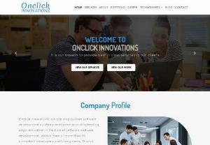 Custom Software Development | Onclick Innovations Pvt. Ltd. - Onclick innovations is a custom software development Agency delivering world's great solutions for your business in terms of web site & web application saas.