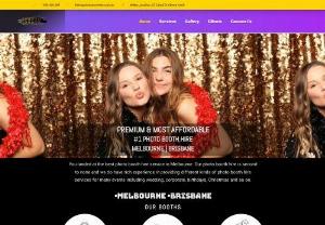 Photo booth hire Melbourne | Premium and most affordable - Photo Booth Etc : photo booth hire Melbourne, Sydney, Brisbane, Adelaide. Sleek open | Classic closed | Classic open. Classic booth curtain