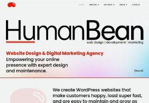 Web Design & Digital Marketing Agency NJ & NY | Human Bean - We are a web design & digital marketing agency in NJ & NY. Want to increase sales, visibility & engagement? Try our internet marketing services! Contact Now!