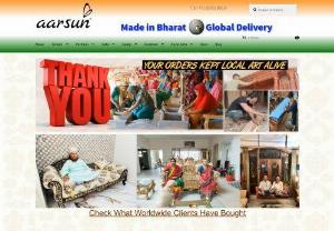 Aarsun: Saharanpur Wooden Furniture and Handicrafts - Aarsun Woods provides customized range of premium Wooden Furniture & Handicrafts from Saharanpur to your Home. You can proudly display range of our home decor with out handcarved Wooden Temples,  Room Divider and Furniture items. Free Home Delivery & COD Available.