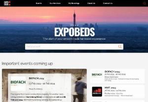 ExpoBeds - Your Expo Hotel Booking And Information Directory - Fast & efficient booking management of your expo trips with optimised hotel costs. Get a destination advice and assistance from our dedicated travel specialists.