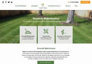 Garden Thyme - Garden Thyme provide all aspects of Grounds Maintenance throughout Horsham,  Worthing,  Chichester and Haywards Heath.
