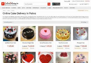 Send Cake to Patna,  Cakes Delivery Patna Online | Onlinedelivery. In - Cakes delivery to Patna- For any occasion like Birthday,  Anniversary,  Valentine' s Day,  Friendship Day,  New Year,  Mothers day,  Father' s day,  you can send cakes to Patna on same day or midnight from our portal. Our Patna Cakes shop happy to serve your online order with free shipping in Patna.