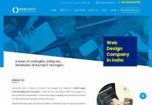 Web Design Company in India - Webcraft India is a website design and development company offering website design,  ecommerce website development,  user interface design and search engine optimization services to customers across the world. How can we help you?