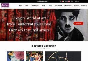 Artiez| Online Art Gallery | Buy Original Paintings,  Popular Artworks - Buy and sell original paintings and popular artworks from the comfort of your home. Artiez,  the online art gallery based in Dubai,  UAE gives you the privilege to select from their wide range of collections.