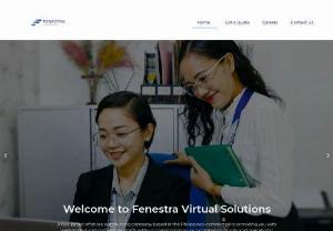 Fenestra Virtual Solutions - We specialize in administrative tasks such as data entry,  web researching,  and social media marketing. Our amazing customer service team is always ready to help you grow and keep your clients happy. Whether phone,  email,  or chat support,  we have the right agents for you.