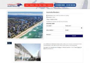 Australia Tours Packages - Dreaming of an Australia vacation? Vibrant Tours has been customizing Australia vacations for years and has the expertise and experience needed to turn your travel dreams into reality. Get a free trip quote and book one of our Australia tours today. Let's go globetrotting!