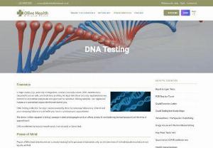 DNA Testing in London - In legal cases,  DNA Testing performed by only registered nurses,  doctors or accredited individuals. At Olive Health & Travel Clinic We offer pregnancy tests by a choice of blood test and urine test. Blood tests are more sensitive than urine tests so we prefer urine test for assurance.