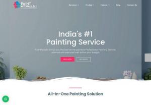 Professional Painting Service» India's No.1 Painting Company - Top Rated Painting Service with a hassle-free experience. 7500+ Projects planned and executed across India, Best Wall Painters, with Super Fast Painting Service