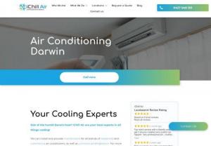 IChill Air - Your air conditioning and refrigeration specialists - We have all your air conditioning and refrigeration needs covered within Darwin,  Palmerston and surrounding areas of the Northern Territory.
