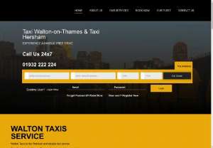 Walton Taxis Service - Walton taxis: reliable taxi service in Hersham cover all London airport.