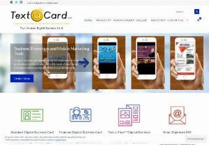 Text-a-Card - You have less than 30 seconds to establish professional cr