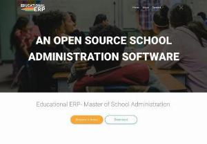 Open source school administration software - Educational ERP - Master of school administration,  it is an open source school administrative software. Managing a school is no easy task. Open source ERP for educational institutes.