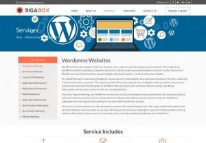 Best Wordpress web development company in Australia | Bigabox - Bigbox is the best wordpress web development company in Australia. Bigabox is one of the leading wordpress developers in Melbourne and Sydney providing services in the areas of wordpress web development, customization and maintenance. We are expert wordpress developers in Melbourne for wordpress development services.