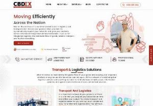 CBDEX Local Logistics company Australia - CBD EX is a well-established logistics company Australia which has grown over the years to offer top-notch local logistics and distribution services.