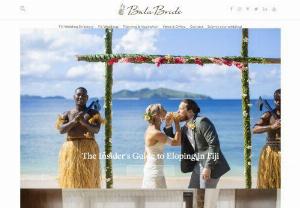 Getting Married In Fiji - Bula Bride is a Fiji Destination Wedding Blog,  to help inform and inspire brides and grooms in their planning - beyond the package. Started in May 2013,  Bula Bride aims to bring you real Fiji weddings,  Fiji Honeymoon Resorts,  ideas and inspiration,  planning tips and resources,  exclusive news and specials,  sharing of personal experiences from brides and grooms and personal loves. Bula Bride's Directory helps you find and connect with talented vendors & suppliers within the destination