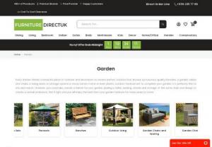 Garden and Outdoor Furniture - Browse our extensive collection of garden furniture. We have Garden furniture from rattan, wooden & metal furniture sets, benches to gazebos and garden tables and chairs, and get fast home delivery at Furniture Direct UK

