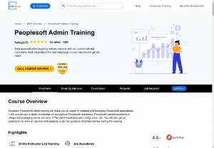 Build Your Career With Peoplesoft Admin Training Online At TekSlate - Peoplesoft Admin Training makes you an expert in concepts like Application Server Domain, Troubleshooting, Application Server Tuning, Batch Server Tuning, Installing WebServer, 2-Tier Client, PIA Level Tracing, and Web library Security.
