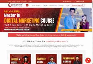 Digital marketing services in delhi - Delhi Institute of Digital Marketing have come up with digital marketing course that are enough to develop digital marketing skills among candidates. Understanding Digital marketing is not just applying the algorithms for gaining business leads,  but developing skills to understand it very better.