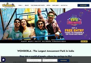Wonderla Water and Amusement Park - Wonderla Amusement Parks in Bangalore,  Kochi and Hyderabad are Trip Advisor's top rated Amusement Parks in India. Extend your fun by staying at our Bangalore Resort.