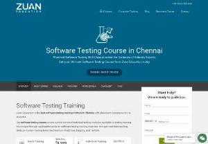 Software Testing Training in Chennai - Software testing is the process of executing the discovering bugs to give stakeholders with the report about the state of the software or application under test. Test techniques involve the process of running a software application with the purpose of finding software errors and confirming that the software is eligible for use.