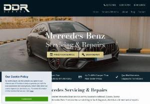 Mercedes Service and Repair Specialist in Epsom Surrey - DDR Surrey - Mercedes Benz Specialists - Free Vehicle Healthcheck, cost effective Mercedes servicing. Free collection and delivery. All aspects of Mercedes service and repairs provided