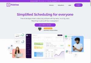 Chiropractics Scheduling Software - When you're running a busy Chiropractic Practice,  time is valuable. With Picktime appointment scheduling software,  you're free to focus on your patients and its totally free.