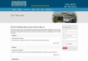 Garage Door Repair Saratoga Springs - Efficiency has a name in Utah: Garage Door Repair Saratoga Springs. It offers quick emergency repair, handles problems with care, and is thorough during maintenance and very accurate during garage door installation. Phone no: 801-923-6030