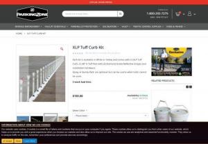 XLP Tuff Curb Kit - Our XLP Tuff Curb Kit is an extreme low profile traffic posts separator designed to withstand the effects of high speed and high impact applications.