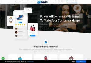 NodeJS eCommerce Shopping Cart Platform - Purchase Commerce - Purchase Commerce offers you the best online shopping cart software for the eCommerce website. We have developed NodeJS, Angular online shopping cart system for a store business. You can try our live demo.
