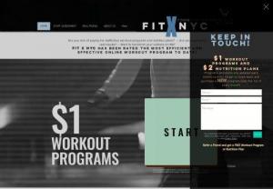 Fit X NYC - Fit X NYC is rated 5/5 stars for the best, most effective workout programs around the globe. Take our FREE fitness assessment and then instantly download your personal fitness program for only $1