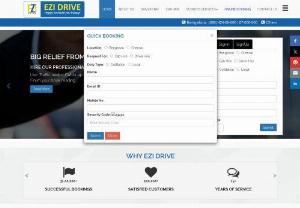 EZI DRIVE - Pioneer & Leader in Driver Hire services. Leading Cab aggregator. Servicing 24/7 Bangalore & Chennai. Convenient & Affordable On-Demand service