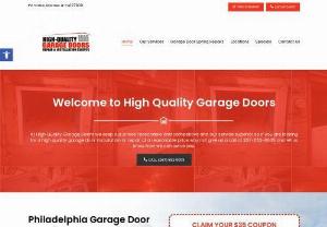 Garage Door Repair and Installation Company Philadelphia  - Are you facing the problem with your garage door? or looking for its service expert for maintenance? You are in the right place we are Professional and Reliable Garage Door Repair & installation services provider in the area of Philadelphia and New Jersey. We can repair any of the issues with your garage door, changing parts, lubrication, new door installation or spring related problems. Our skillful staff can fix your garage door on the same day and only provide quality services. Call us now or